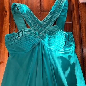 Floor length formal gown